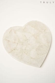 Kwarcowa taca w kształcie serca (C02492) | 570 zł