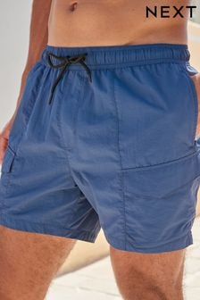 Blue - Cargo Swim Shorts (C02583) | kr360