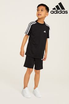 Черный - Детский спортивный Предметы первой необходимости с 3 полосками Adidas Aeroready (C02891) | €35