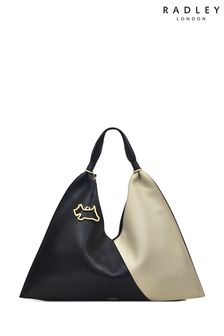Radley London Large Hays Mews Colourblock Open Top Black Shoulder Bag (C03352) | HK$2,536