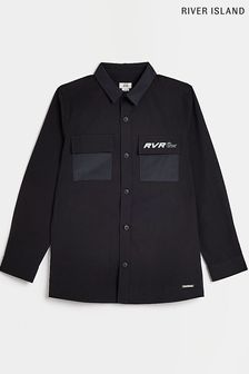River Island Black Boys Utility Shirt (C03482) | €11