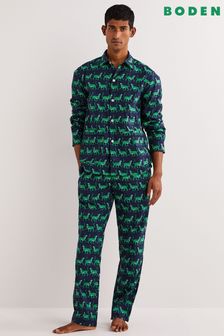 Boden Blue Woven Pyjama Set (C03620) | 3,235 UAH