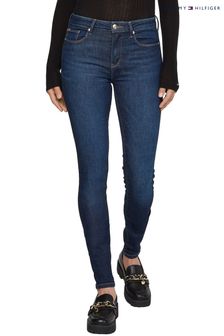 Tommy Hilfiger Blue Flex Como Skinny Jeans (C03711) | $167