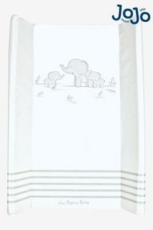JoJo Maman Bébé White Elephant Changing Mat with Supports (C03800) | €27.50