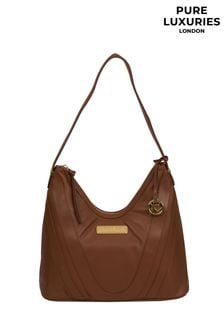 Pure Luxuries London Felicity Leather Shoulder Bag (C04467) | $115