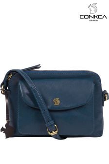 Синий Snorkel - Кожаная сумка с длинным ремешком Conkca (C04545) | €67