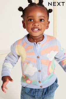 Blue Character Cardigan (3mths-7yrs) (C04616) | 16 € - 21 €