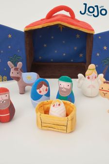 JoJo Maman Bébé Multi Soft Nativity Set (C04809) | €25