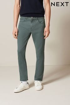 Green Slim Coloured Stretch Jeans (C04889) | €12