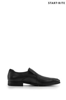 Start Rite College Black Leather Smart School Shoes (C05077) | KRW128,100