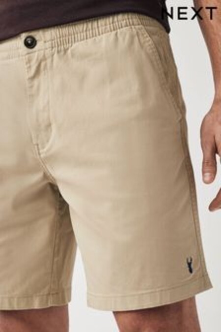 Piedra - Cintura elástica - Pantalones cortos chinos eláticos (C05284) | 21 €