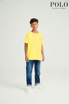 T-shirt Polo Ralph Lauren en coton avec logo pour garçon (C05451) | €24 - €26