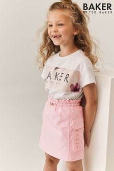 Baker By Ted Baker Pink Cargo Skirt (C06029) | BGN67 - BGN81