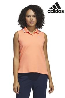 Orange - Adidas Golf Goto Piqué-Polo-Hemd, Weiß (C06167) | 30 €