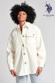 U.S. Polo Assn. Womens Overshirt Coat (C06343) | 76 €