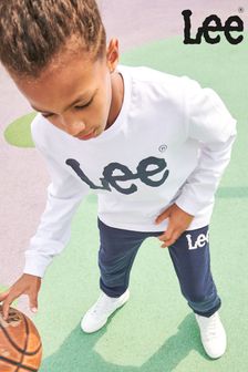Lee Boys Classic Wobbly Long Sleeve T-Shirt (C06642) | KRW42,700 - KRW59,800