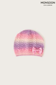 Monsoon Pink Rebecca Ombré Beanie Hat (C06838) | 17 € - 18 €