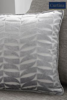 Curtina Silver Kendal Cushion (C06842) | 102 SAR