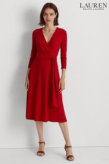 Lauren Ralph Lauren Red Carlyna Dress (C07095) | 254 €