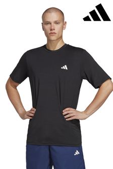 Schwarz - adidas Train Essentials Training T-Shirt mit Stretch (C07426) | 36 €
