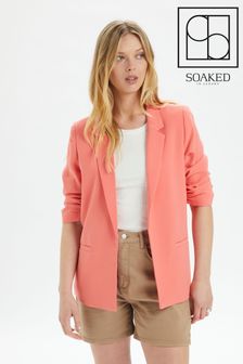 Soaked in Luxury Pink Shirley Blazer (C07693) | ₪ 349