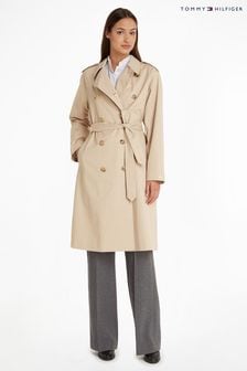 Tommy Hilfiger Brown Trench Coat (C07758) | €220