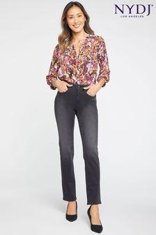 NYDJ Black Sheri Slim Leg Jeans (C07763) | 202 €