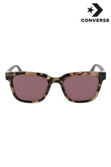 Converse Brown Rise Up Tortoiseshell Sunglasses (C07874) | €140