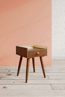 Swoon Light Brown Fresco Side Table (C07915) | €251