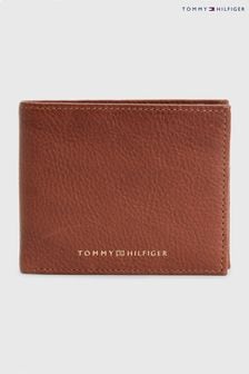 Tommy Hilfiger Mini Brown Premium Leather Wallet (C08329) | AED311