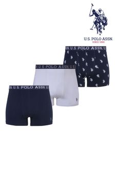 U.S. Polo Assn. Blue DHM Boxers 3 Pack (C08411) | $58