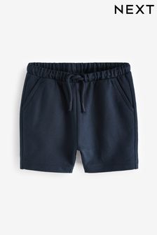 Azul marino - Pantalones cortos de punto (3 meses-7 años) (C08566) | 6 € - 8 €