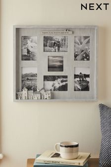 Grey Sentiment Collage Picture Frame (C08768) | $58