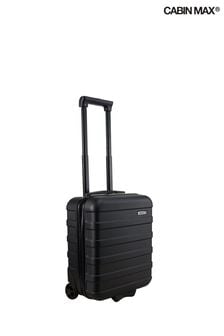 Schwarz - Cabin Max Anode Carry On Handgepäck-Koffer mit zwei Rädern, 45 cm (C08961) | 67 €
