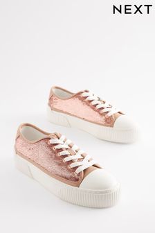 Rosé-goldfarben - Kompakte Sneaker (C09218) | 25 €