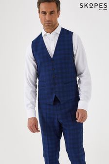 Skopes Blue Felix Suit Waistcoat (C10285) | SGD 106