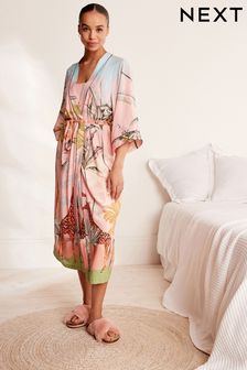 粉色長頸鹿 - 輕便梭織睡袍 (C10734) | HK$283