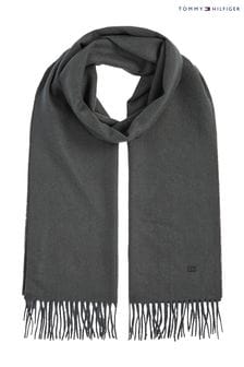 Tommy Hilfiger Grey Elevated Plaque Scarf (C10787) | 78 €