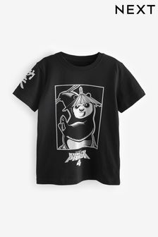 Black Licensed 'Kung Fu Panda 4' T-Shirt (3-16yrs) (C11214) | KRW27,800 - KRW34,200