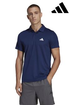 adidas Dark Blue Train Essentials Training Polo Shirt (C11329) | $40