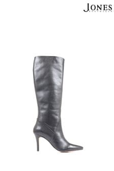 Jones Bootmaker Leilani Black Knee High Stiletto Boots (C11587) | 276 €