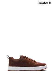 Timberland Brown Maple Grove Leather Oxford Shoes (C11595) | $366