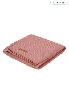 Little Dutch Pink Pure Pink Blush Cot Summer Blanket (C11647) | €68