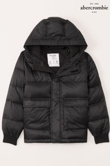 Abercrombie & Fitch Front Pocket Padded Coat