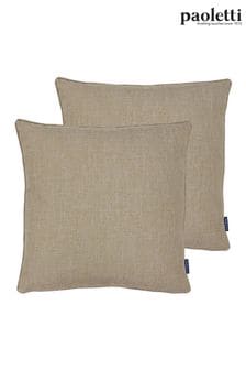 Riva Paoletti 2 Pack Natural Twilight Filled Cushions
