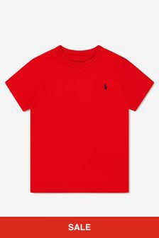 Boys Short Sleeve Logo T-shirt (C13722) | 268 ر.س - 287 ر.س