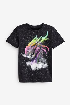 Rainbow Dragon - T-Shirt (3-16yrs) (C13861) | 12 € - 19 €