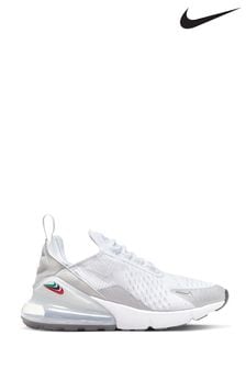 Nike White Air Max 270 Youth Trainers (C14134) | 121 €