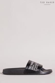 حذاء لحمام السباحة أسود عليه الماركة Aziell من Ted Baker (C14895) | 233 د.إ