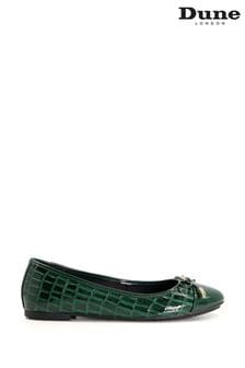 Dune London Green Hartlyn Ballerina Shoes (C14915) | 81 €
